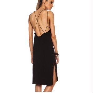NWT - RAG & BONE Denton backless Dress | Black | 4